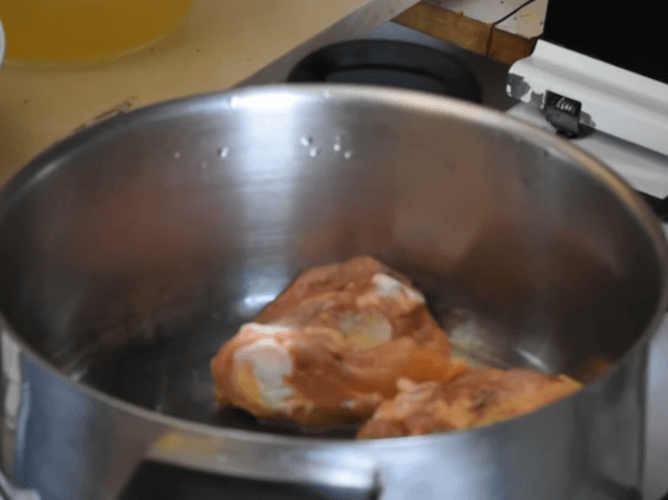 receta de pollo sudado
