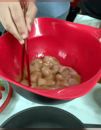 preparación pollo agridulce con vinagre