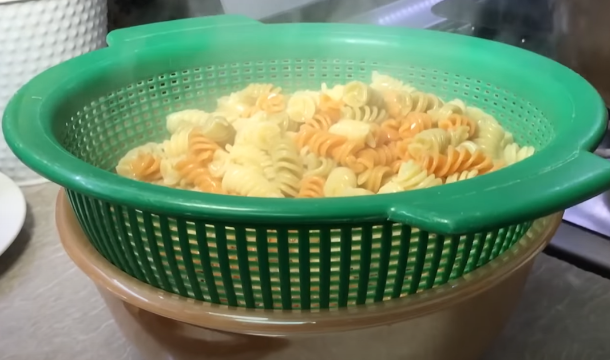 pasta cocinada