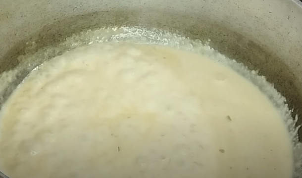 crema para el pollo