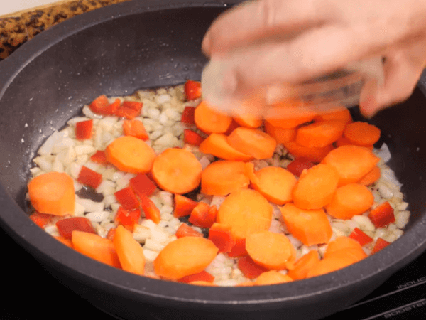 zanahoria cocinando